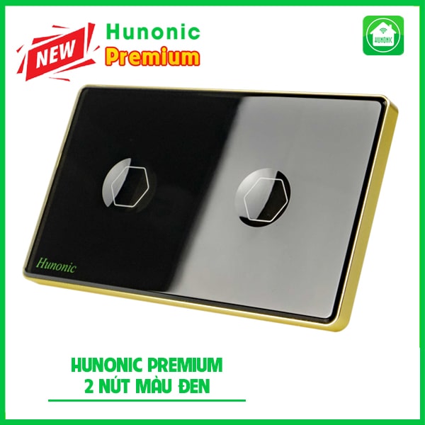 Hunonic Premium 2 Nút Màu Đen