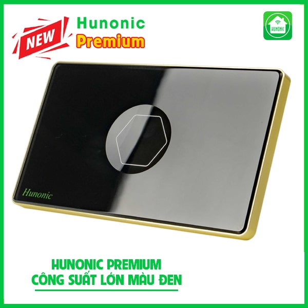 Hunonic Premium Công Suất Lớn Cho Máy Bơm, Bình Nóng Lạnh Màu Đen